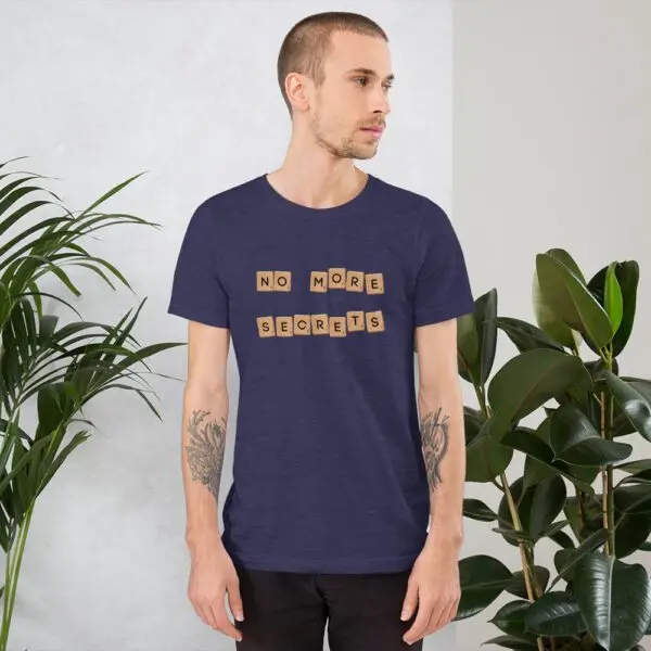 No More Secrets Sneakers Short-Sleeve Unisex T-Shirt - Image 4