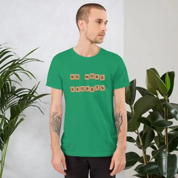 No More Secrets Sneakers Short-Sleeve Unisex T-Shirt - Image 12