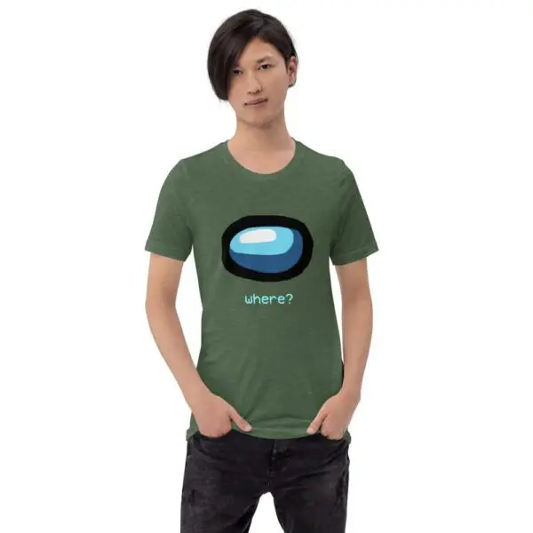 Among Us Where? Short-Sleeve Unisex T-Shirt - Image 10