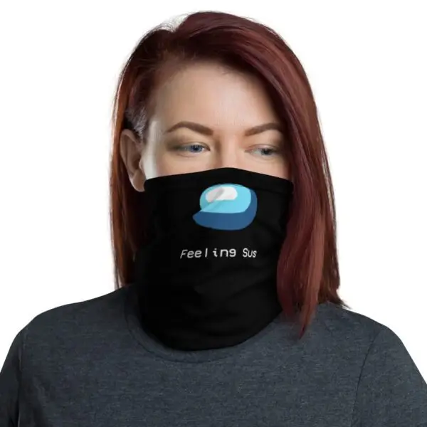 Feeling Sus Among Us Neck Gaiter