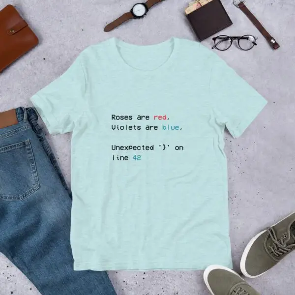 Unexpected Error Short-Sleeve Unisex T-Shirt - Image 6