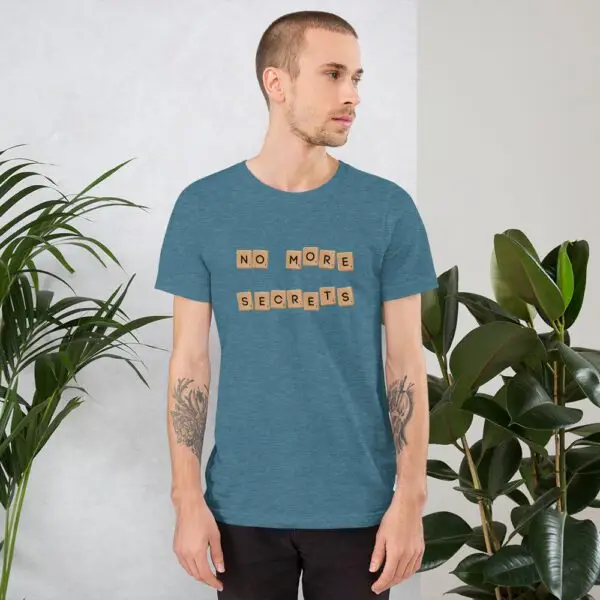 No More Secrets Sneakers Short-Sleeve Unisex T-Shirt - Image 11