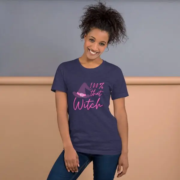 100% That Witch Short-Sleeve Unisex T-Shirt - Image 4