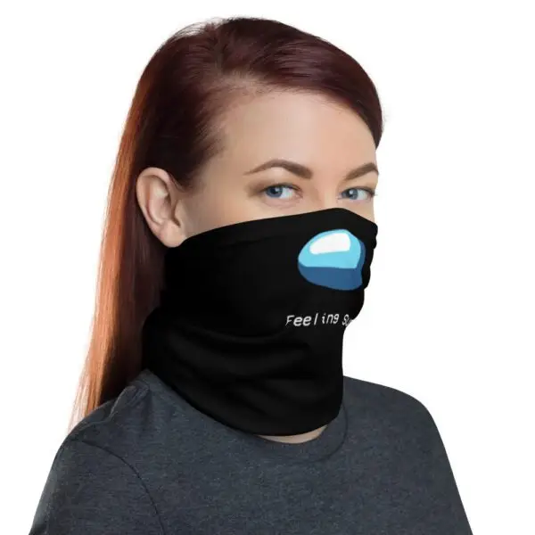 Feeling Sus Among Us Neck Gaiter - Image 3