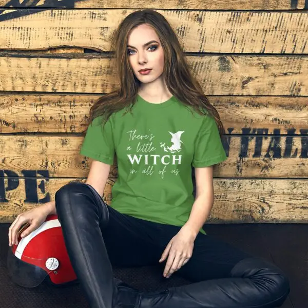 There's a little Witch in all of us Practical Magic Short-Sleeve Unisex T-Shirt - Image 13