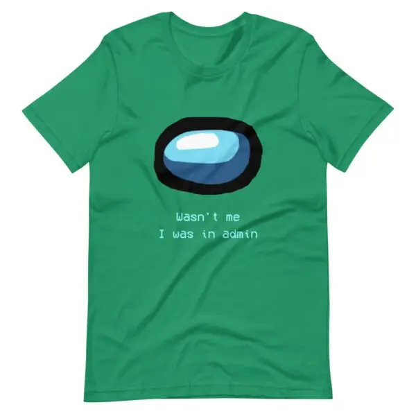 Wasn't Me Among Us Short-Sleeve Unisex T-Shirt - Image 12