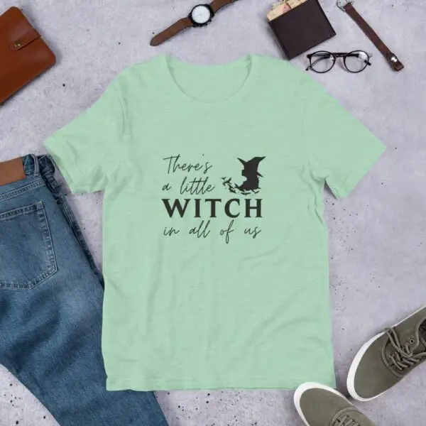 There's A Little Witch In All of Us Practical Magic Short-Sleeve Unisex T-Shirt - Image 7