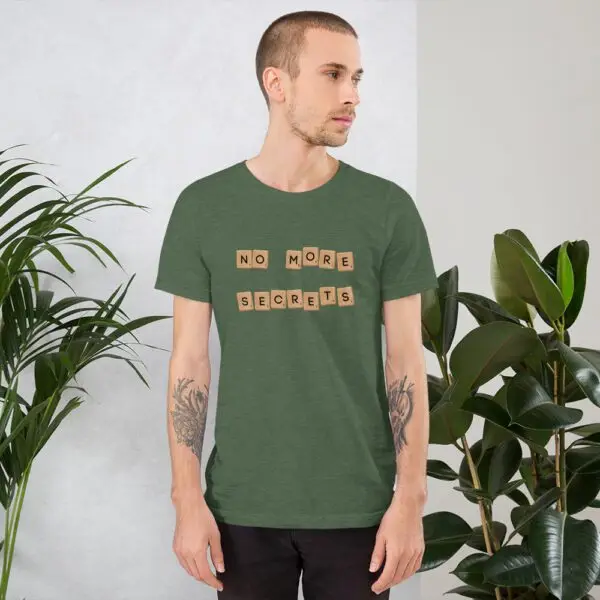 No More Secrets Sneakers Short-Sleeve Unisex T-Shirt - Image 9