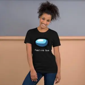 Feeling Sus Among Us 2 Short-Sleeve Unisex T-Shirt
