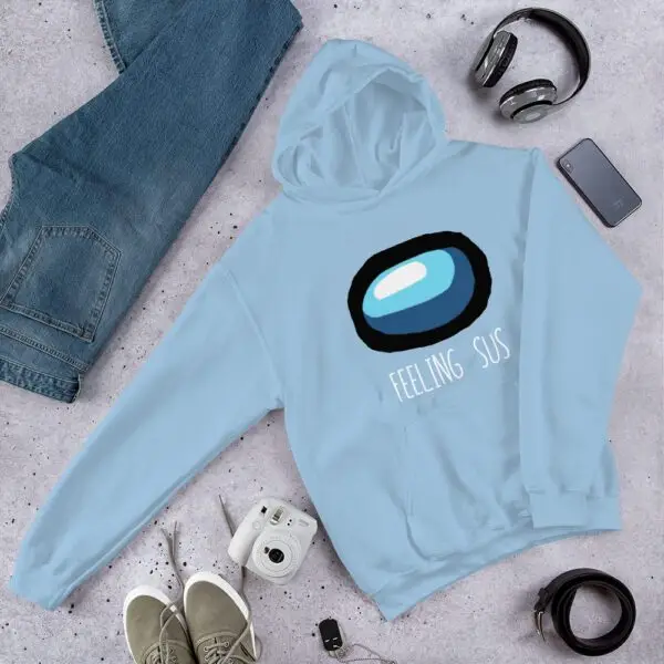 Feeling Sus Among Us Unisex Hoodie - Image 5