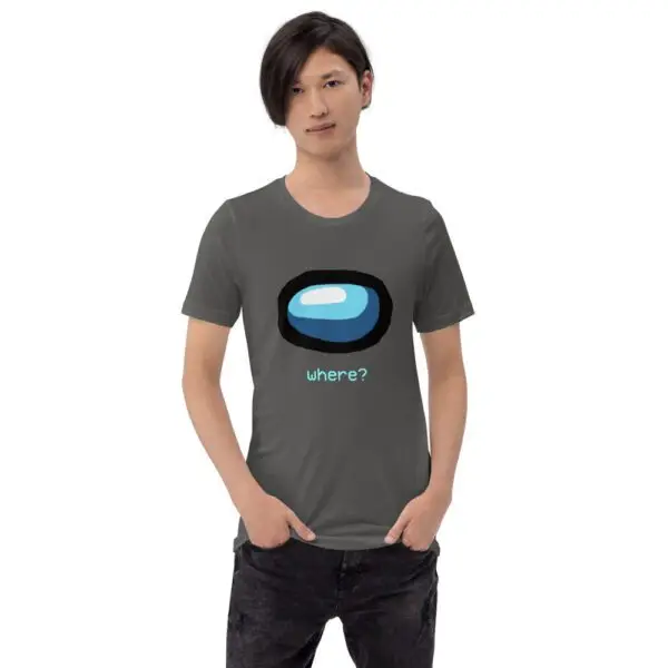 Among Us Where? Short-Sleeve Unisex T-Shirt - Image 11