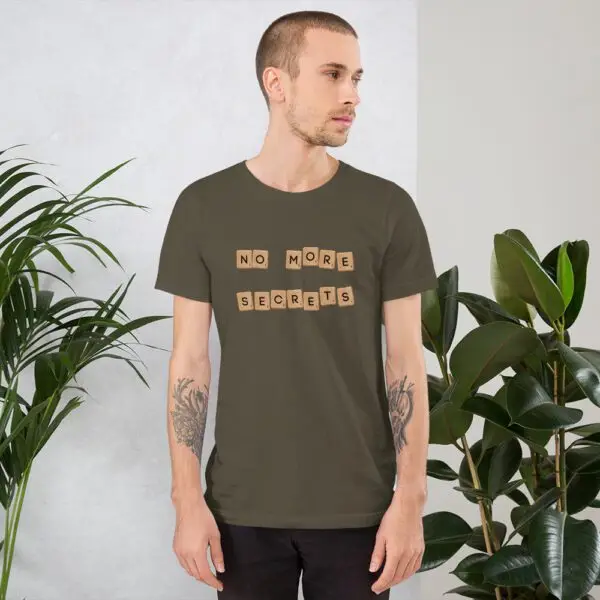 No More Secrets Sneakers Short-Sleeve Unisex T-Shirt - Image 8