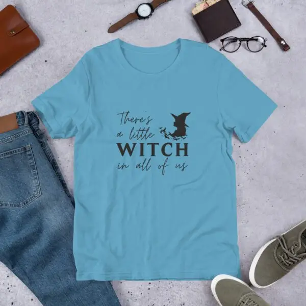 There's A Little Witch In All of Us Practical Magic Short-Sleeve Unisex T-Shirt - Image 5