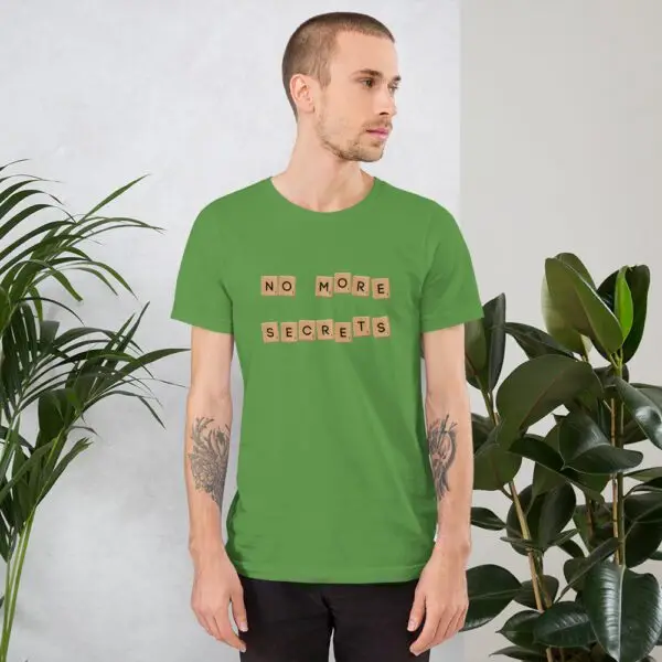 No More Secrets Sneakers Short-Sleeve Unisex T-Shirt - Image 13