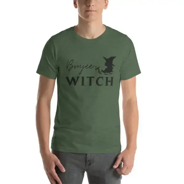 Boujee Witch Black Short-Sleeve Unisex T-Shirt - Image 2