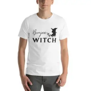 Boujee Witch Black Short-Sleeve Unisex T-Shirt