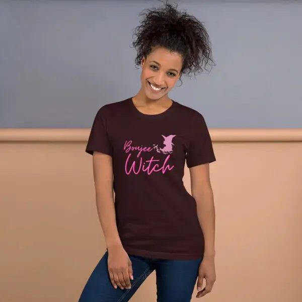 Boujee Witch Pink Short-Sleeve Unisex T-Shirt - Image 2