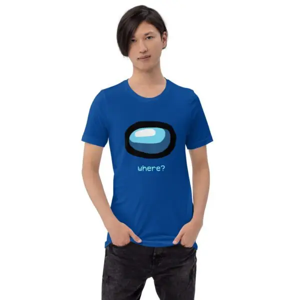 Among Us Where? Short-Sleeve Unisex T-Shirt - Image 8