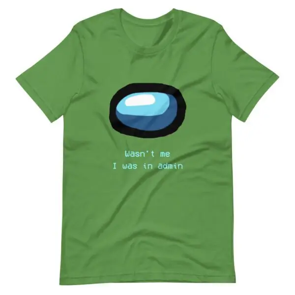 Wasn't Me Among Us Short-Sleeve Unisex T-Shirt - Image 13