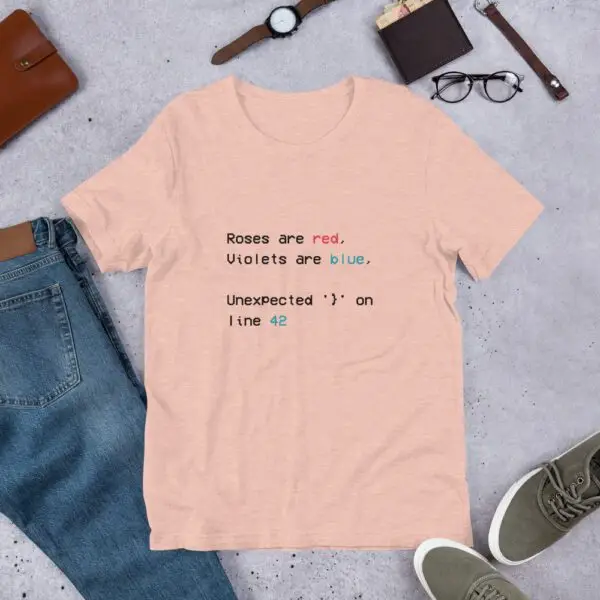 Unexpected Error Short-Sleeve Unisex T-Shirt - Image 4