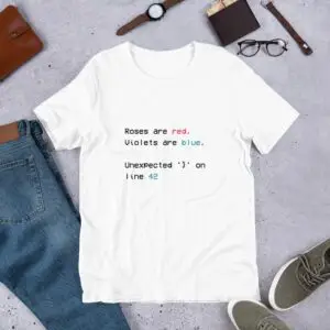 Unexpected Error Short-Sleeve Unisex T-Shirt
