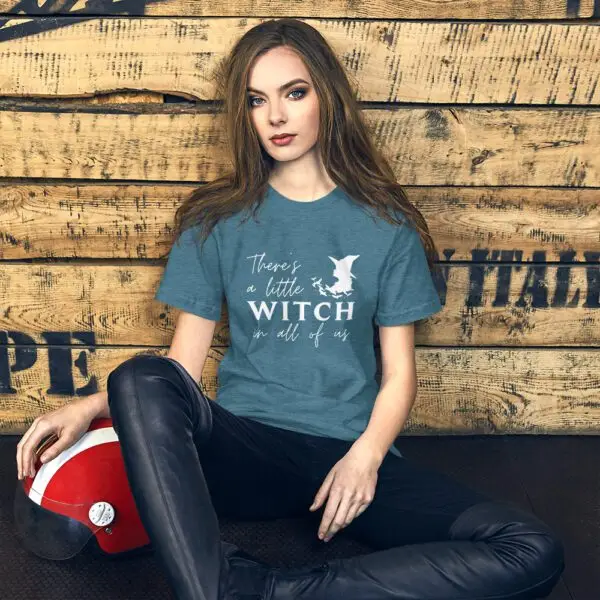 There's a little Witch in all of us Practical Magic Short-Sleeve Unisex T-Shirt - Image 11