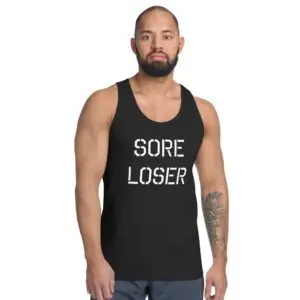 Sore Loser Classic tank top (unisex)