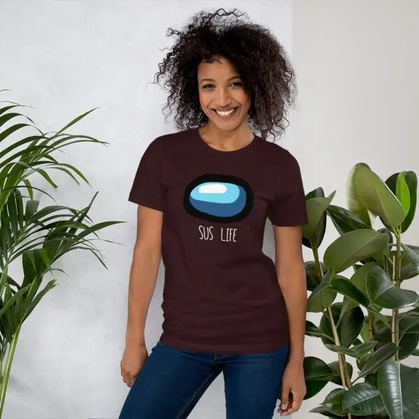 Sus Life Among Us Short-Sleeve Unisex T-Shirt - Image 2