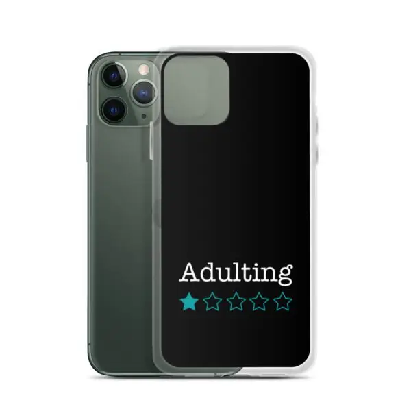 Adulting 1-Star iPhone Case - Image 5