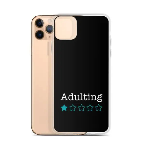 Adulting 1-Star iPhone Case - Image 7