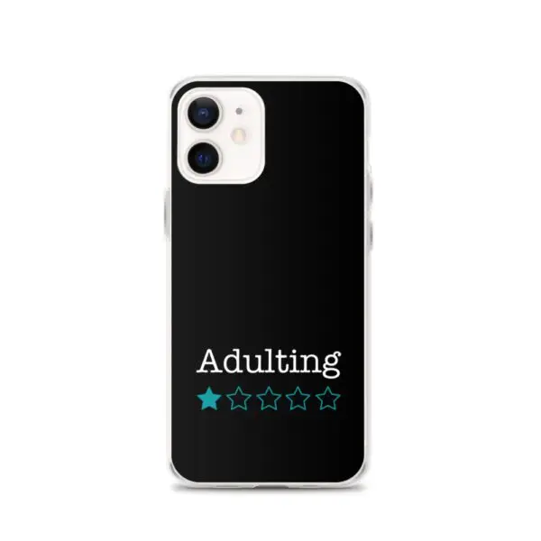 Adulting 1-Star iPhone Case - Image 8