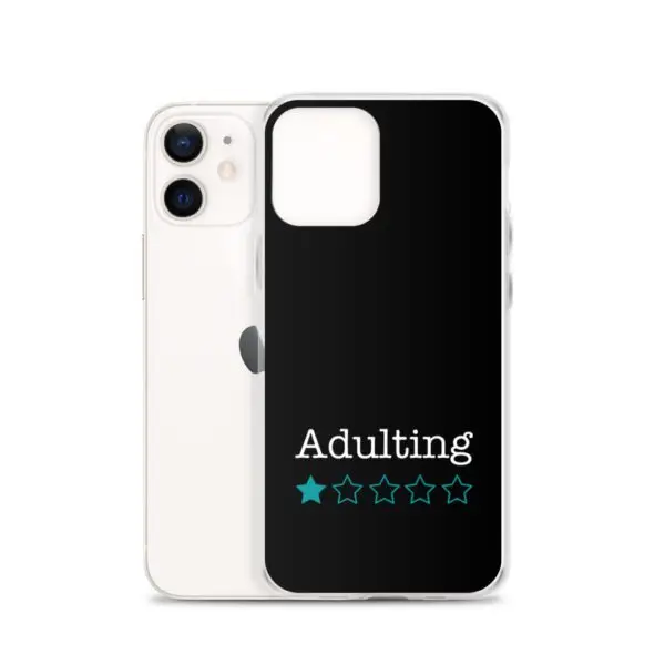 Adulting 1-Star iPhone Case - Image 9