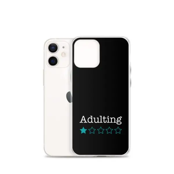 Adulting 1-Star iPhone Case - Image 11