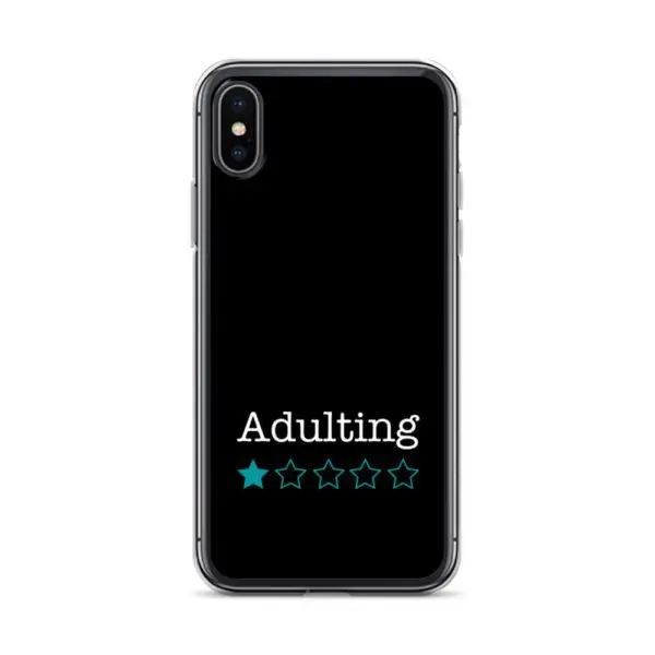 Adulting 1-Star iPhone Case