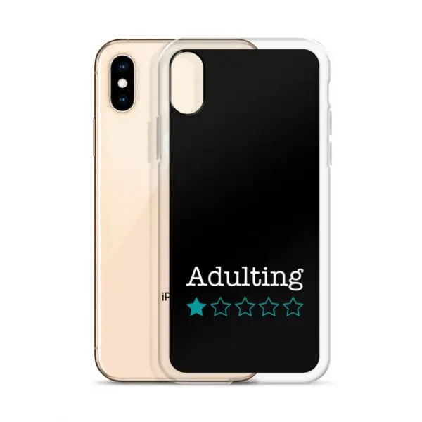 Adulting 1-Star iPhone Case - Image 24