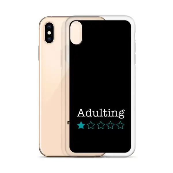 Adulting 1-Star iPhone Case - Image 32