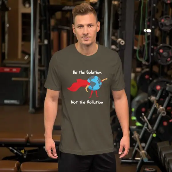 Be the Solution Short-Sleeve Unisex T-Shirt - Image 7