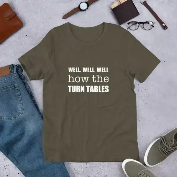 The Office Turn Tables Short-Sleeve Unisex T-Shirt - Image 8
