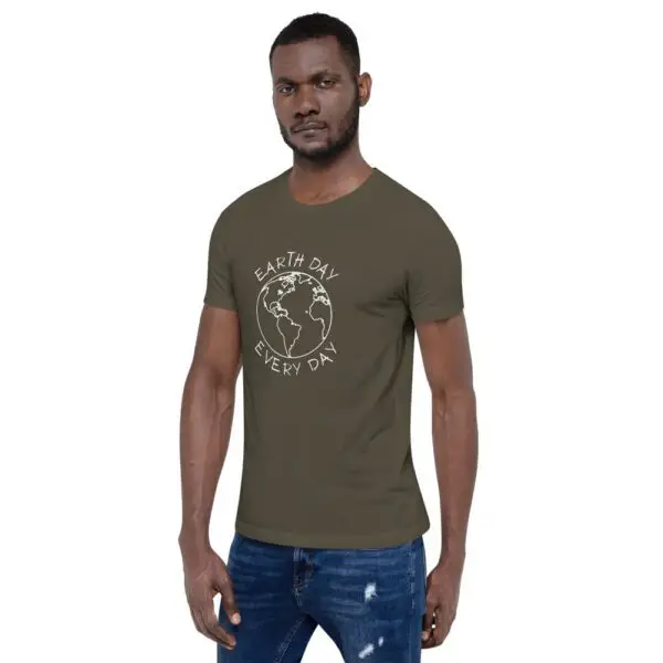 Earth Day Every Day 2 Simple Short-Sleeve Unisex T-Shirt - Image 26