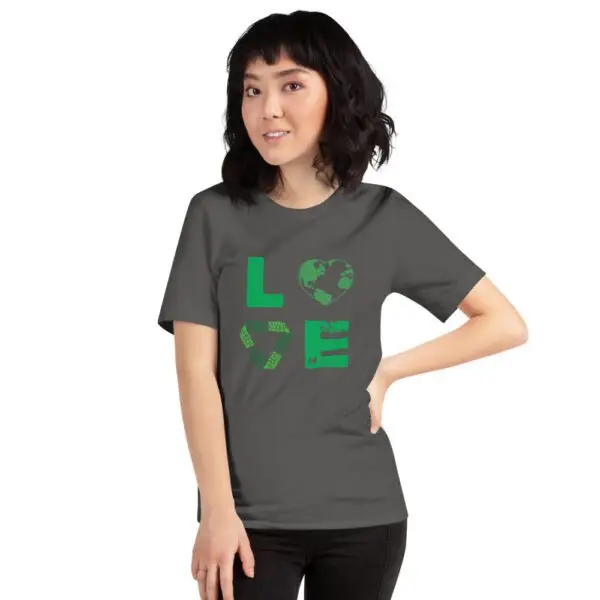 Earth Love Short-Sleeve Unisex T-Shirt - Image 19