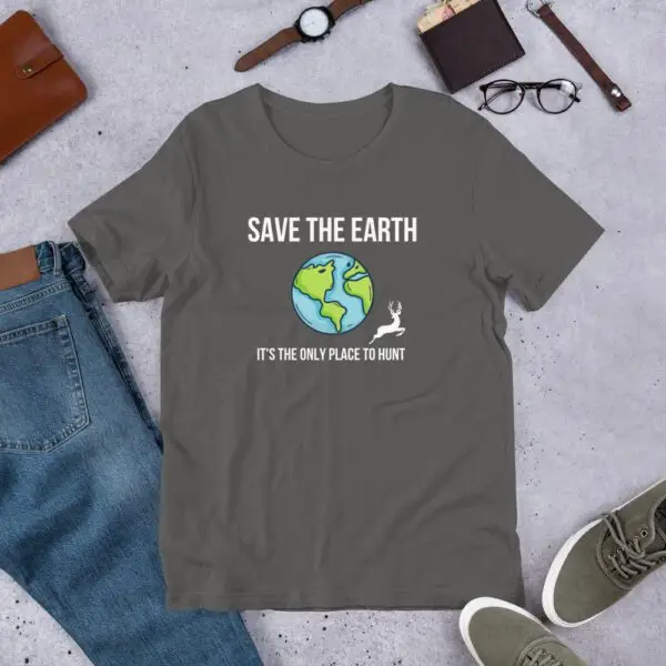 Earth Hunt Short-Sleeve Unisex T-Shirt - Image 7