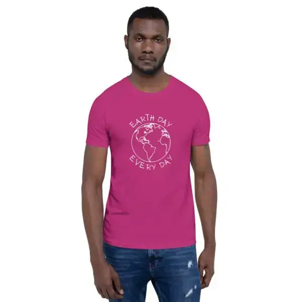 Earth Day Every Day 2 Simple Short-Sleeve Unisex T-Shirt - Image 28