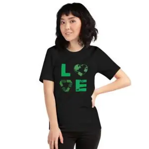 Earth Love Short-Sleeve Unisex T-Shirt