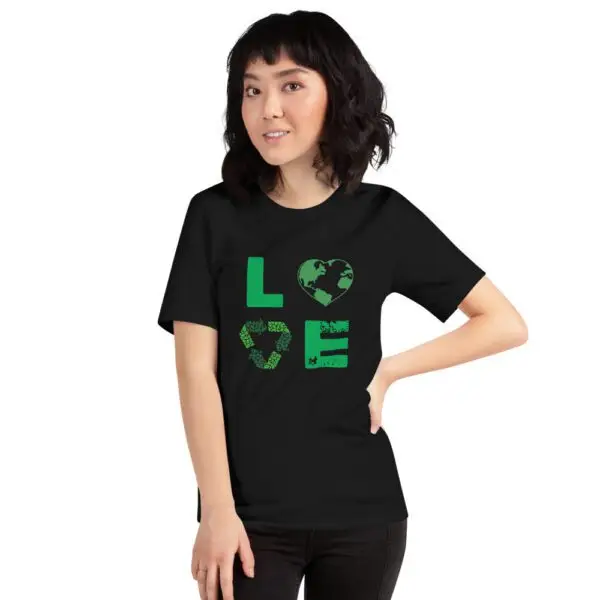 Earth Love Short-Sleeve Unisex T-Shirt
