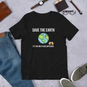 Earth Beer Short-Sleeve Unisex T-Shirt