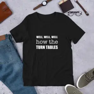 The Office Turn Tables Short-Sleeve Unisex T-Shirt