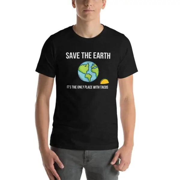 Earth Tacos Short-Sleeve Unisex T-Shirt - Image 3