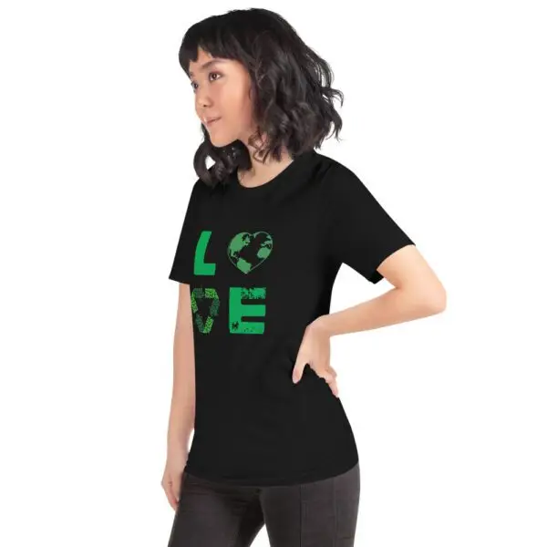 Earth Love Short-Sleeve Unisex T-Shirt - Image 2