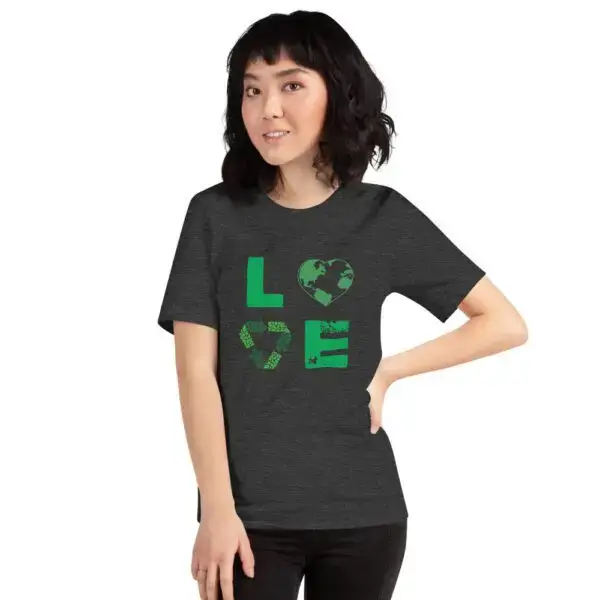 Earth Love Short-Sleeve Unisex T-Shirt - Image 16
