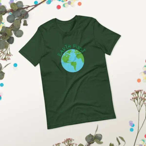 Earth First Short-Sleeve Unisex T-Shirt - Image 8